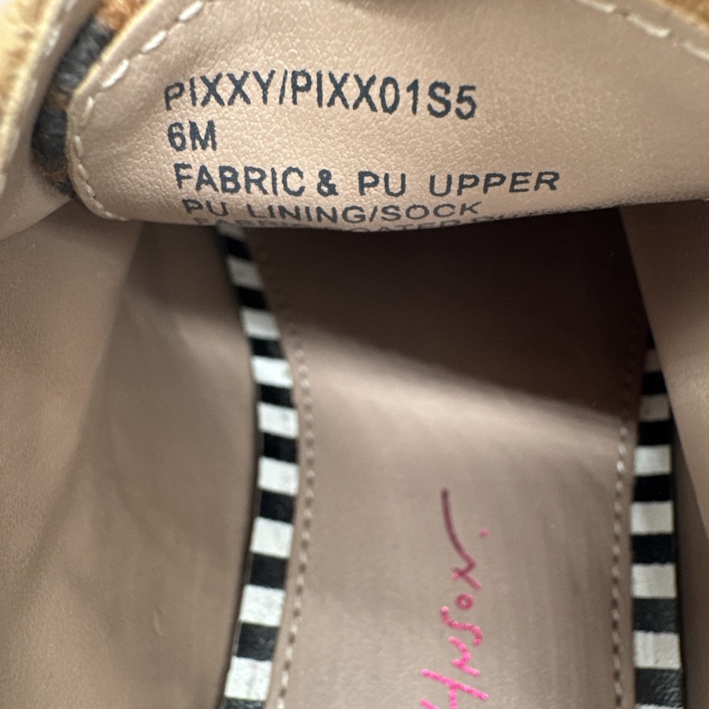 Betsy Johnson PIXXY Platform Loafers Shoes Size 6 Embellished Discontinued - Picture 11 of 12